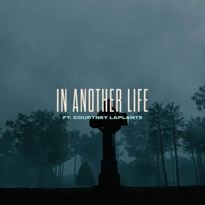 ブランドン・フーバーのインスタグラム：「TOMORROW our new single + music video for “In Another Life” featuring @courtneylaplante is coming out at 12 AM EST / 9 PM PST 💀 Click the link in my bio to pre-save now」