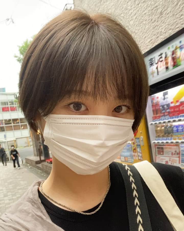 おのののかのインスタグラム：「＊ 楽すぎるし、可愛いし、 もう一生ショートかもしれない。。笑 @eclat_yusuketokita に感謝🥺🙏✨」