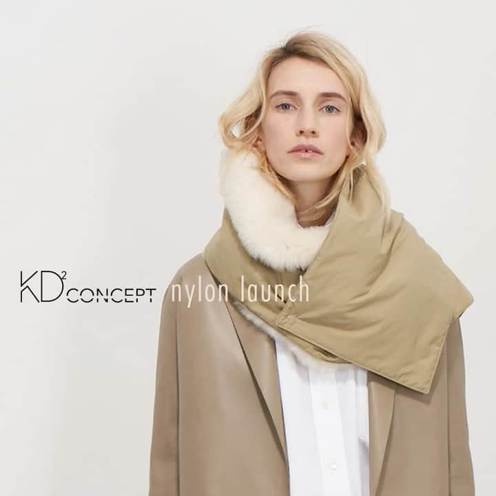 カールドノヒューのインスタグラム：「Our KD2 Concept is designed and crafted in London combing showerproof nylon with the softest shearling.  Check our website for the new additions.  #showerproof #KD2concept #shearling #leather #madeinengland #sustainable #luxuryfashion #protection #insulating #restistance #outerwear #traditionalprocesses #autumnwinter2021 #nylon #showerproof #handcrafted #botanicalcityscape #luxurylayers  #cosy #slumber」