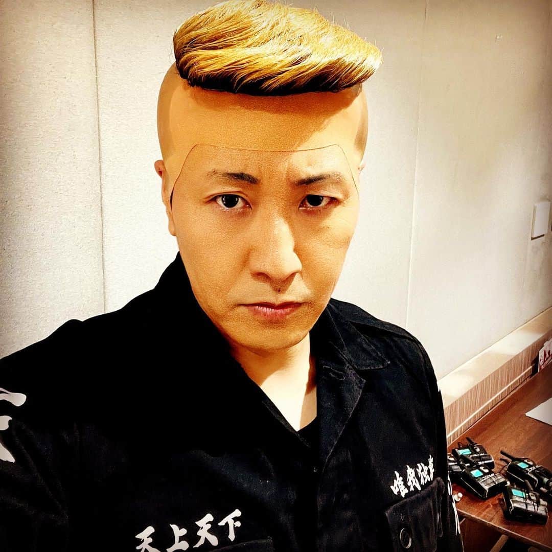 長田庄平のインスタグラム：「パーちん  #東京むちゃぶりリベンジャーズ  #東京リベンジャーズ #東京卍肩 #パーちん #新しいカギ #チョコレートプラネット」