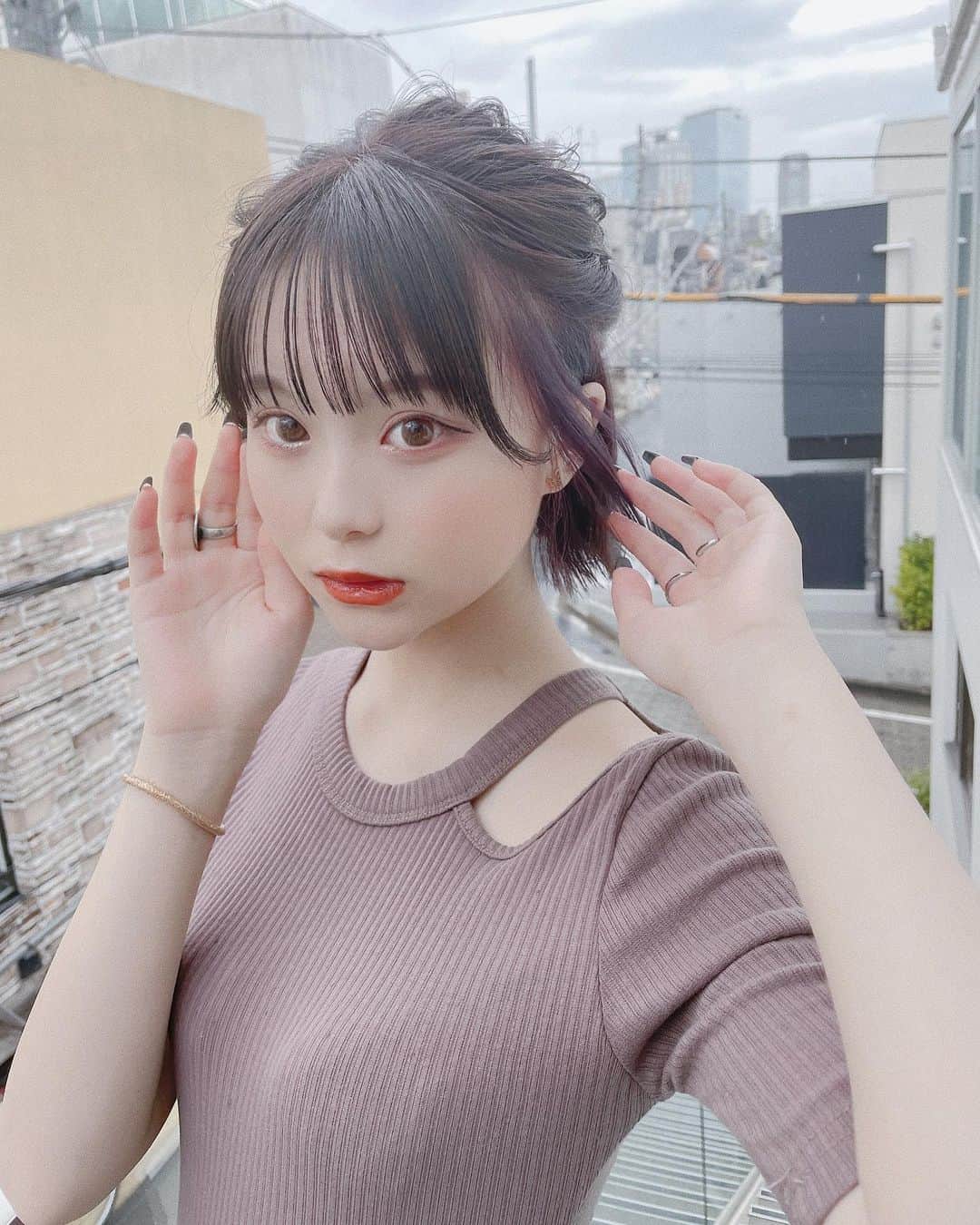 桜さんのインスタグラム写真 - (桜Instagram)「ぱーぷる‪‪☺︎‬」8月14日 15時24分 - sakura_0808_