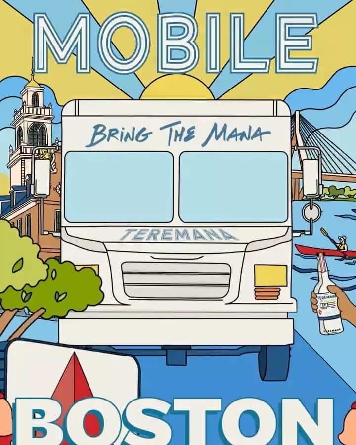 ドウェイン・ジョンソンのインスタグラム：「🚨 NEW ENGLAND ALERT 🚨   Our MANA MOBILE HAS ARRIVED IN  CAPE COD!!!   TOMORROW, AUGUST 14th our #ManaMobile will be at the CAPE COD SHOPPING CENTER from  11am-1pm.   Two hours of serving you the most delicious - and infamous - ROCK FRENCH TOAST with insane @teremana infused maple syrup!!!   Bring your families out, eat up and come early as we expect over 1,000 people.   And as always, YOUR MONEY IS NO GOOD at the MANA MOBILE, because ALL THE FOOD IS FREE!!!   See you tomorrow, NEW ENGLAND! 🥃  DJ  #GreatAmericanManaMobileTour 🇺🇸 🌮🍞🥃 #WLYSib 🎶 🖤」