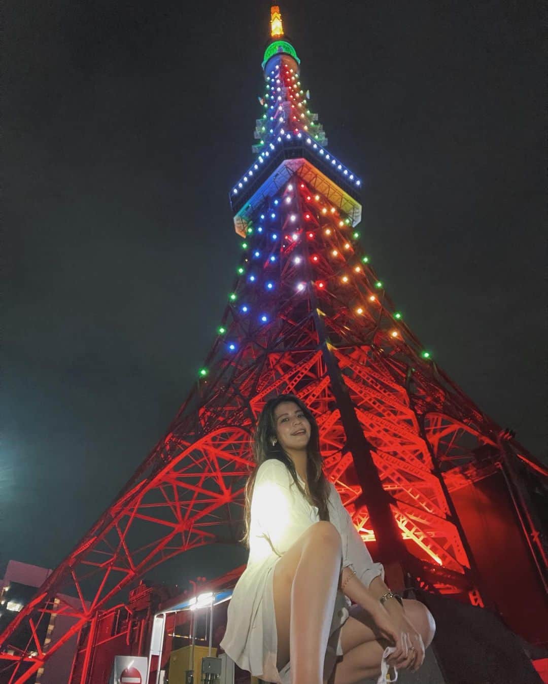 九里聖莉奈のインスタグラム：「. ⁡ This is Tokyo baby. ⁡ #𝗄𝗎𝗋𝗂𝗌𝖾𝗋𝗂」
