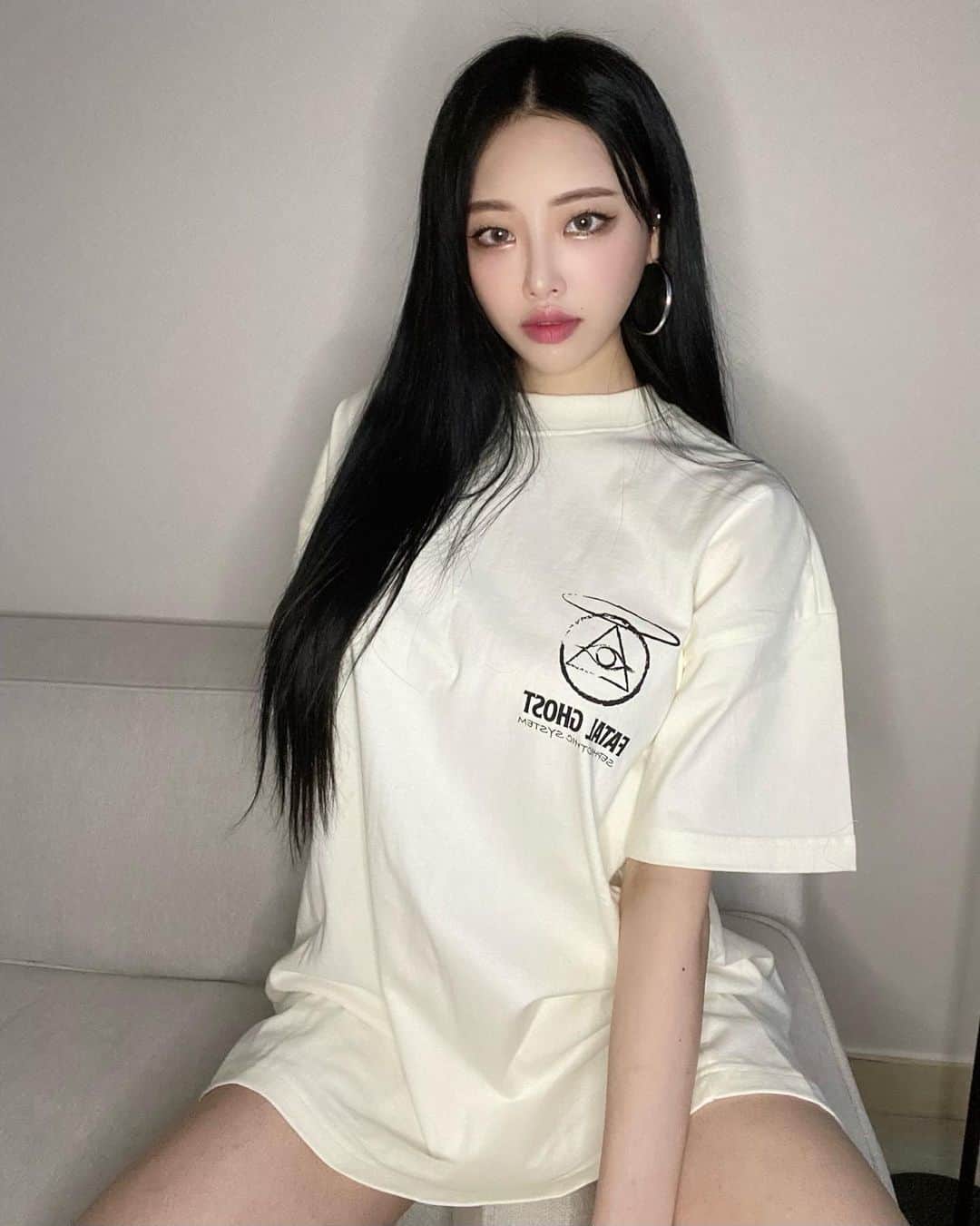 ミミのインスタグラム：「@fatalghost_official   박시핏 죠와!!🤍」