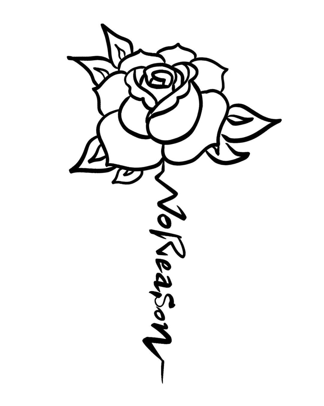 山田愛のインスタグラム：「🌹 I designed this rose tattoo for my friend.I've always wanted to try new things of design. This is a great honor!  "There is no reason,you just love it"  Artistとして新しい分野のタトゥーデザインに挑戦しました！ 友達がリクエストしてくれて、たくさんの想いが詰まっています🌹自分のデザインが誰かの身体の一部になるなんて光栄✨  Do what you love  #tattoo #tattoodesign #rosetattoo #art #タトゥー」