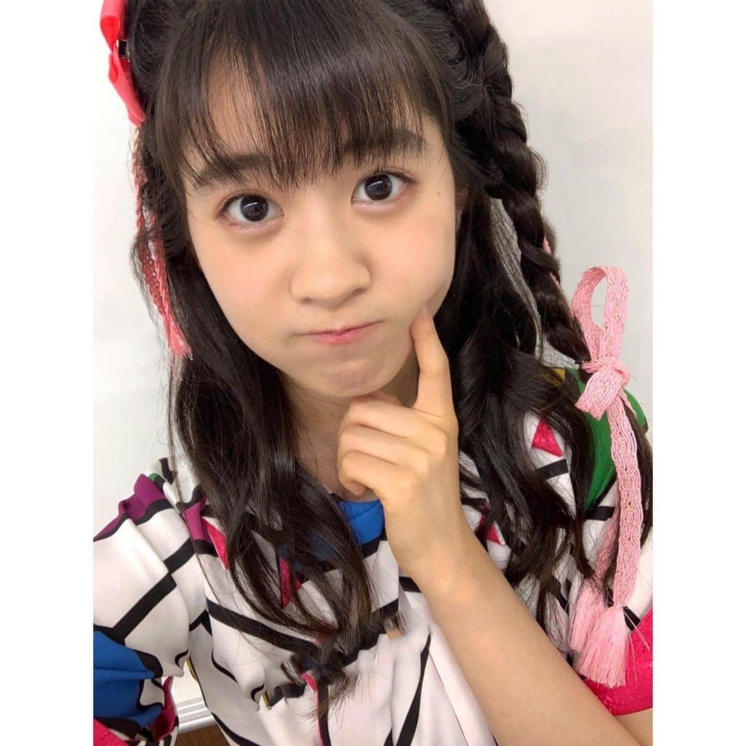 ばってん少女隊さんのインスタグラム写真 - (ばってん少女隊Instagram)「【#りるあからの投稿】 今日はオンライン特典会 ありがとうございました𓂃٭👒🌿♡  トベトベの感想とか、たくさんのメッセージすっごーーく！！うれしかったです💗💗  ヘアメイクさんにかわいくしてもらってるんるんっ⸝⸝꙳ なりるあです🎀◌ต꒰｡•̤༝•̤｡꒱ต◌   #蒼井りるあ #ばってん少女隊 #ばっしょー」8月15日 23時22分 - but_show.insta