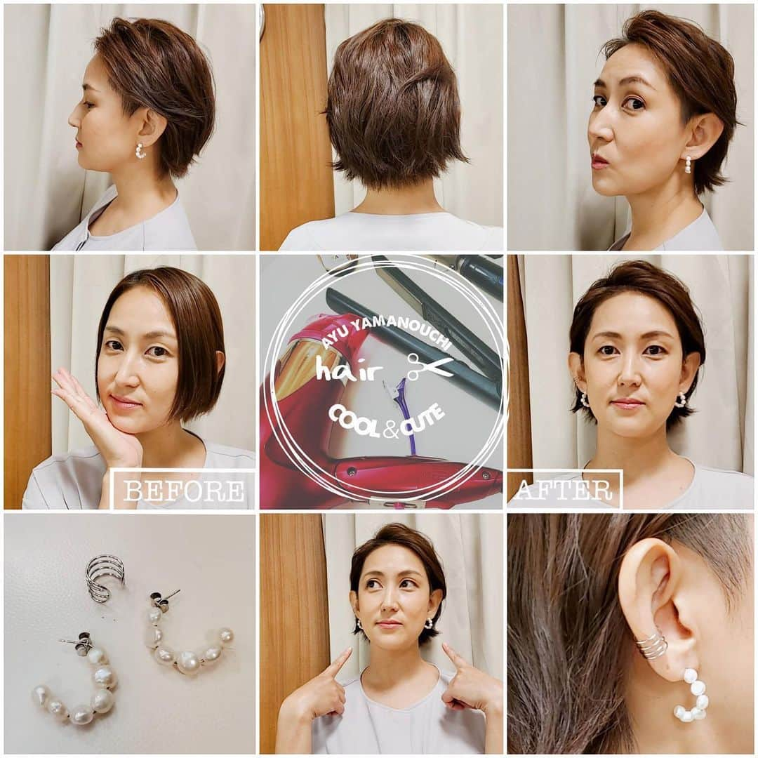 TBS「Nスタ」さんのインスタグラム写真 - (TBS「Nスタ」Instagram)「【Ayu Yamanouchi hair style】  髪の中の部分を刈り上げたツーブロックをされている山内アナのヘアアレンジをご紹介します💕  パターン1☝ 「ゆるふわアレンジ」  全体をブローしてから、カールアイロンで巻き巻き💫 ランダムにカールをほぐして、ゆるふわフェミニンになりました💓  ~~~~~~~~  パターン2✌️ 「オールバック風」  全体をブローしてボリュームを出してから、ヘアアイロンで波〰️波にクセ付け。 フロントとサイドはタイトめ、襟足は外ハネでカッコいい&可愛いを目指しました✨  耳元のアクセサリーもとても可愛いです💗  衣装に合わせて変えている髪型にも 是非ご注目ください👀💞  前線の停滞により、今週も大雨が続く恐れがあります。 皆さんお気をつけてお過ごし下さい。 今日のNスタでも最新情報をお伝えします。  #Nスタ #井上貴博 #ホラン千秋 #山内あゆ #tbs #ニュース #髪型 #ヘアースタイル #ツーブロック #ツーブロ #ヘアアレンジ #ピアス #イヤーカフ #オールバック #ゆるふわ #フェミニン #フェミニンヘア」8月16日 11時06分 - nst_tbs