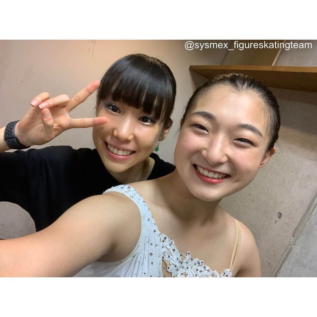 三原舞依＆坂本花織さんのインスタグラム写真 - (三原舞依＆坂本花織Instagram)「⁡  ⁡滋賀県で開催された「げんさんサマーカップ2021」に出場された三原選手からメッセージが届きました💌 ⁡ ***************************** ⁡ ⁡ げんさんサマーカップ無事終了致しました。 ⁡ SP,FSを試合で滑らせていただくことができて嬉しかったのですが、今は悔しい気持ちがとても大きいです。 もっともっと練習を積んでいけるように1つ1つ頑張っていきます！！💪 ⁡ 大会を開催してくださった関係者の皆様やサポートしてくださった方々、Liveで応援してくださった皆様に感謝の思いでいっぱいです。 久しぶりに"げんちゃん"さんにお会いできて嬉しかったです☺️ ※撮影時のみマスクを外しています。 ⁡ 三原舞依   #maimihara #三原舞依  #figureskating  #figureskater  #sysmex_figureskatingteam」8月16日 12時04分 - sysmex_figureskatingteam