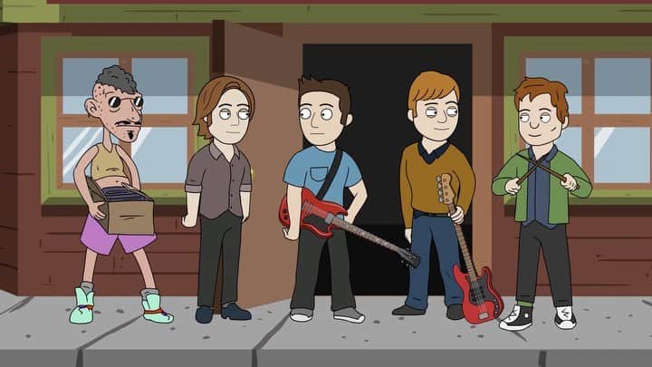 Jimmy Eat Worldのインスタグラム：「Zach and Rick shared a classic story from the road with @udiscovermusic for their series 'Beyond the Bus.' Watch the full story at the link in bio. #beyondthebus #sxsw」
