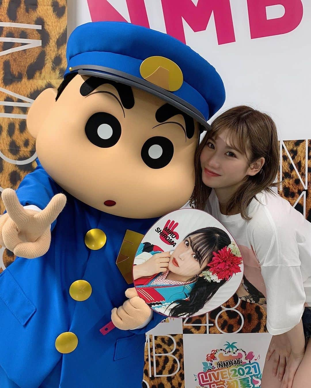 石田優美さんのインスタグラム写真 - (石田優美Instagram)「大大大大好きなクレヨンしんちゃん❤️💛 会えた喜びとしんちゃんの一つ一つの仕草に ずーっとハート撃ち抜かれてました🥺  一緒にステージ上で踊れた（お尻振るやつも）  すっごい幸せな時間でした✨  これからもずーっと大好きです！  #映画クレヨンしんちゃん  #クレヨンしんちゃん #白間美瑠卒業コンサート」8月16日 18時14分 - yu_mi_1012