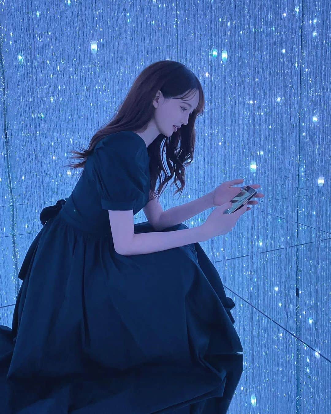 宮内理沙のインスタグラム：「#💎 #teamlab」