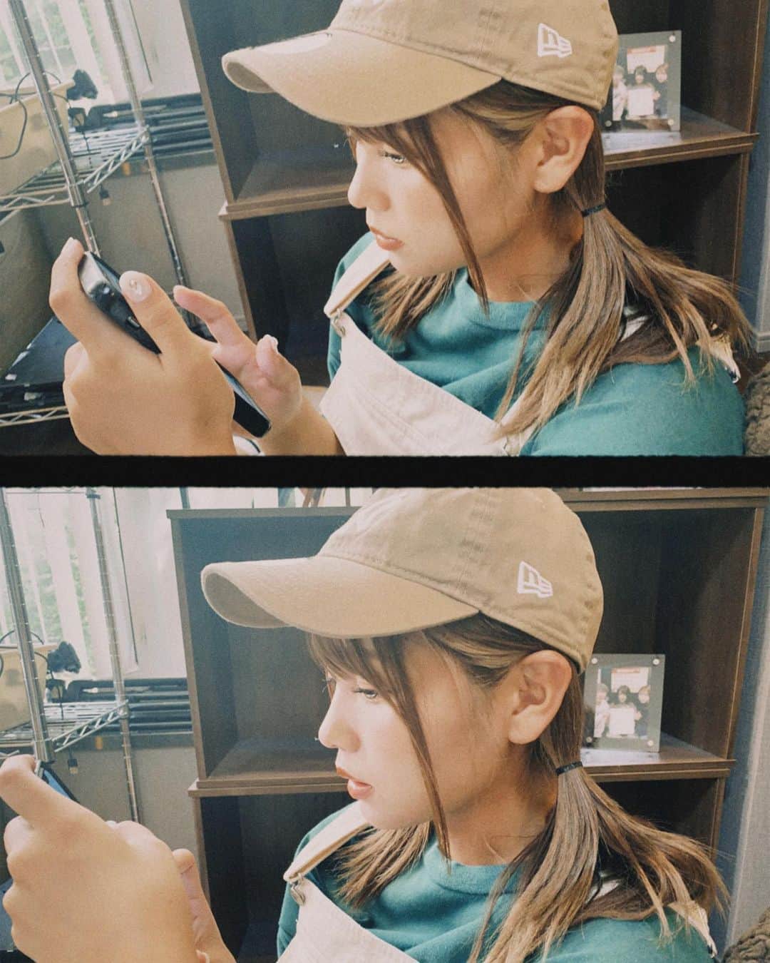 ばんばんざいのインスタグラム：「⁡ ⁡ どの角度から撮ってもかわゆすな妹です。 ⁡ ⁡ お盆明け怠けた身体を起こして お仕事、学校頑張りましょう🔥🔥🔥 ⁡ ⁡ #ばんばんざい#るな#国宝級美女」