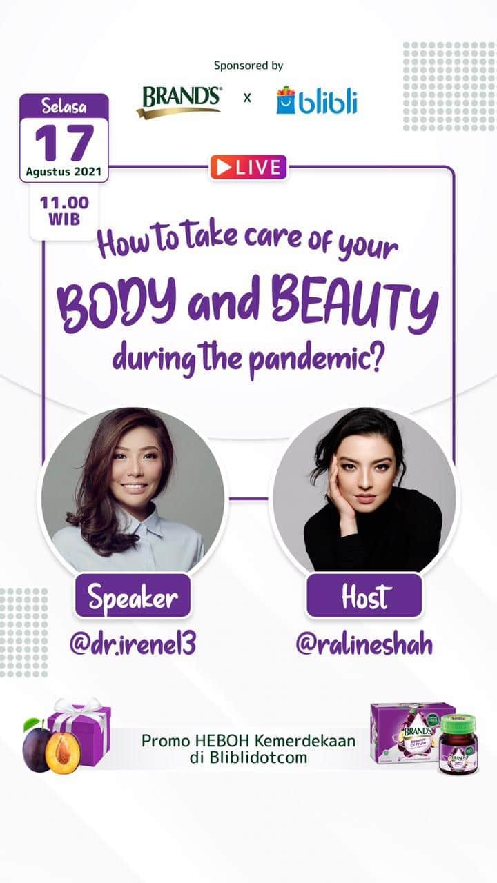 ラライン・シャーのインスタグラム：「How to take care of your body and beauty during this Pandemic✨」