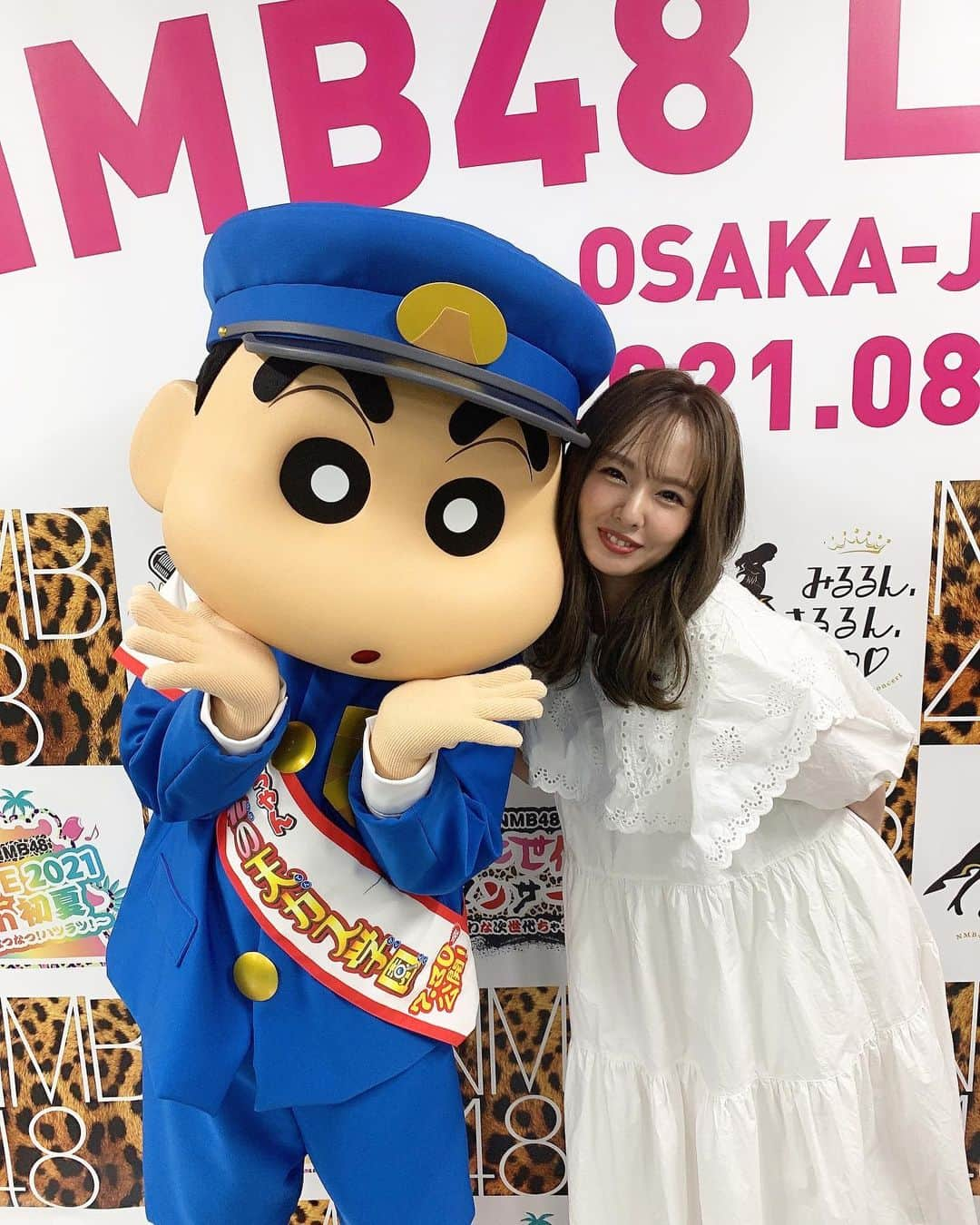 山田菜々さんのインスタグラム写真 - (山田菜々Instagram)「しんちゃん、いつ見ても可愛いね🥺❣️ 3枚ともポーズ変えてくれるだなんて👏 ファンサービスの天才だね🥲♡  #映画クレヨンしんちゃん」8月17日 17時10分 - tannana.yamada