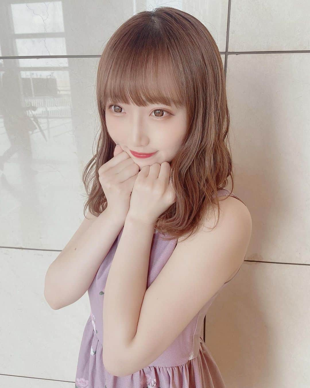 星野麻里愛さんのインスタグラム写真 - (星野麻里愛Instagram)「きょうもお疲れ様でした🌷  #ミディアムヘア#ミディアムヘアアレンジ#ウェーブ巻き  #ピンクワンピース#ワンピース　 #名古屋サロンモデル#名古屋サロモ#サロンモデル」8月18日 22時38分 - maria.pink28