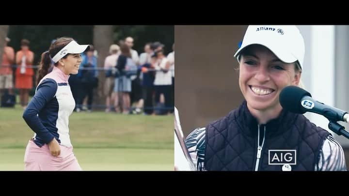 ソフィア・ポポフのインスタグラム：「$5.8 million! Largest purse in women's golf at this week's @AIGWomensOpen at @carnoustiegolflinks And next year at Muirfield, at least $6.8 million! Thank you @AIGinsurance & @therandagolf for being an ally to women both on & off the course. I'm ready to defend my #AIGWO title this week! @aigwomensopen」