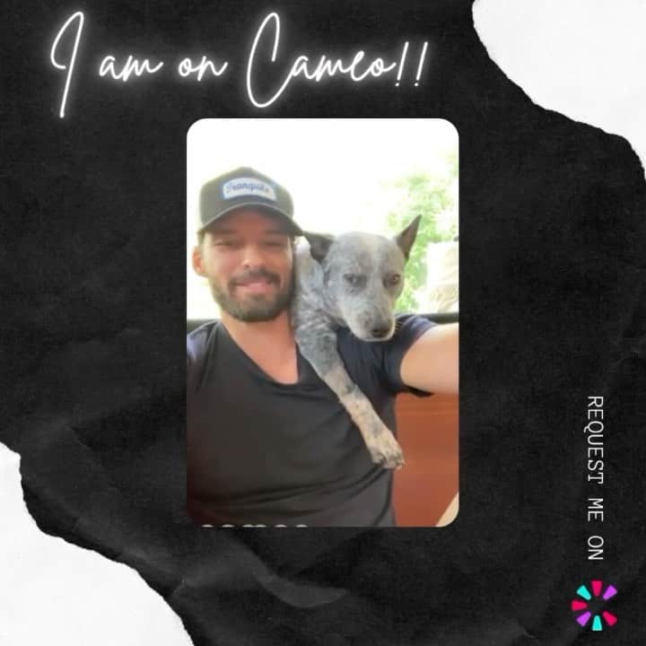 のインスタグラム：「Hey guys! Request me on @cameo. SEE YOU SOON!」