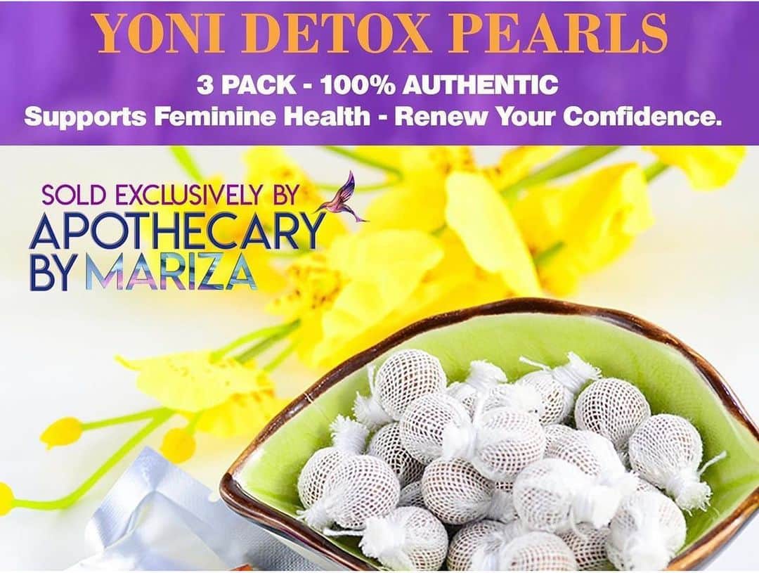 ニーナ・メルセデスさんのインスタグラム写真 - (ニーナ・メルセデスInstagram)「Purchase your pearls from the link in my bio!  Apothecarybymariza.com   What Are The Benefits Of Yoni Detox Pearls?  Yoni Detox Pearls help provide vaginal tightening and less vaginal dryness, they also prevent Bacterial Vaginosis, and Yeast infections.  Yoni Detox pearls are a holistic organic approach to restore feminine health and confidence. Detox pearls are used to help improve a variety of conditions including: yeast infections, bacterial infections, infertility, fibroids, heavy/ irregular menstruation, vaginal odor, endometriosis, vaginal dryness, pelvic inflammatory disease, urine incontinence, genital itching, and expel fluid build ups that are not expelled during the menstrual cycle that can cause cysts and fibroids. Many women also report improved vaginal tightness and an enhanced sex life having used these products.   Yoni Detox Pearls are based solely on the holistic ingredients of the traditional Chinese medicine that has been around for more than 5000 years. Yoni Detox Pearls are manufactured in the most sterile environment that has been approved by the “GMP” standard (quality standard). They do not contain any chemical additives and have passed more than 1000 clinical trials that confirmed the safety of the ingredients – they cause no side effects and are absolutely non-toxic.  Key Benefits: (Suitable for people with)*Abnormal vaginal discharge (Leucorrhea) vaginal itching,*Irregular menstruation, Menstrual pain*Endometriosis, Cervical Erosion, Annex Inflammation*Bacterial Vaginitis, Pelvic Inflammatory Disease, Yeast Infection*Ovarian Cysts, Uterine Fibroids, and other diseases of the uterus*Melasma, Dark spots, poor sexual health and other gynecological diseases.  How Do Yoni Detox Pearls Work? Yoni Detox Pearls work by the specially selected herbs creating a pulling effect that draws toxins, bad bacteria, dead cells, old blood clots, mucus and more out of you while at the same time tightening your yoni and deterring vaginal dryness.  Yoni Detox Pearls contain potent traditional herbs that aid in the removal of toxins from the vagina.   Apothecarybymariza.com」8月19日 6時09分 - lifewithmariza