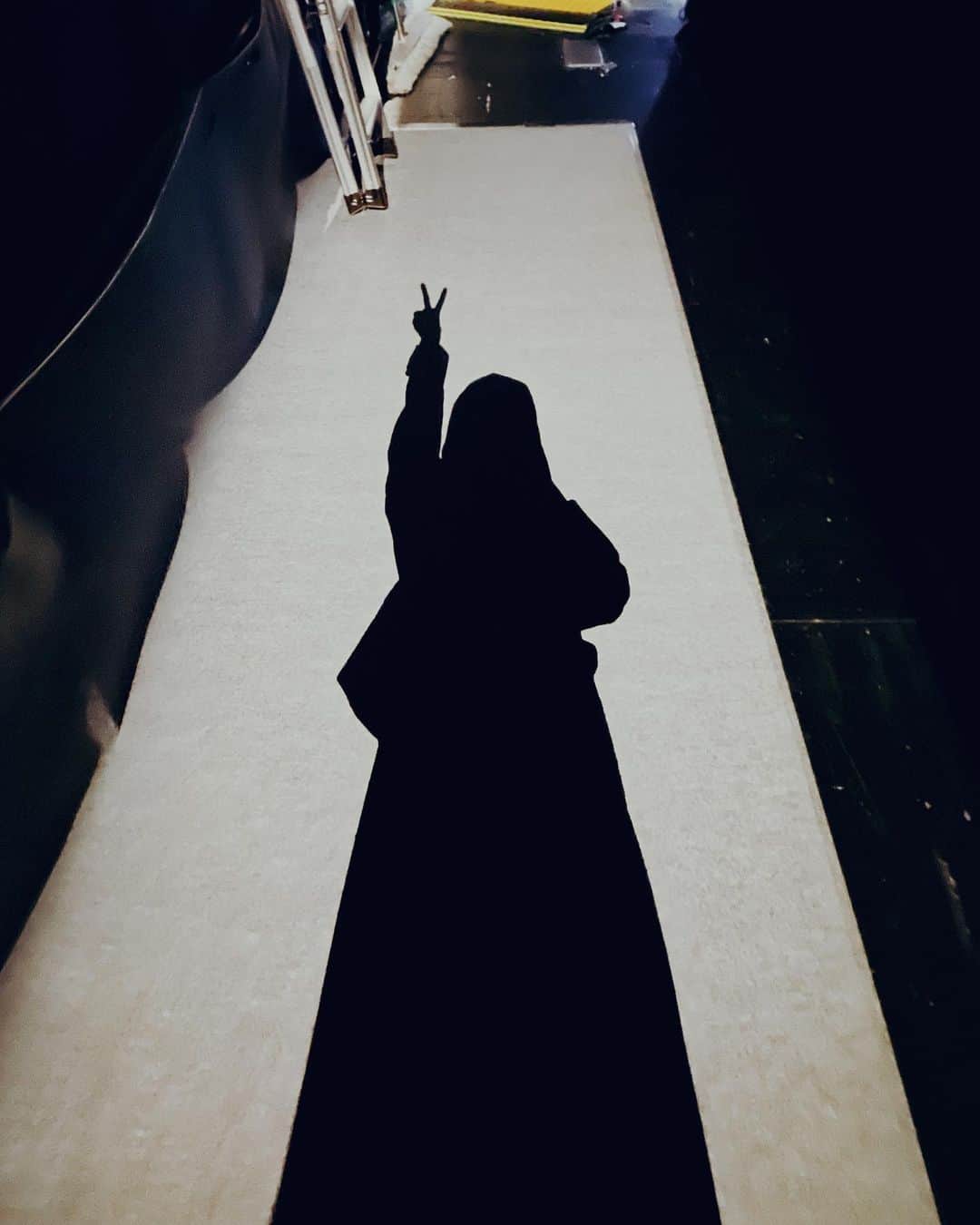 山口乃々華さんのインスタグラム写真 - (山口乃々華Instagram)「#GoJamie  舞台裏の通路、きれいに影が映る！  今日もたのしかった。ありがとうございました✨ #ジェイミー」8月19日 16時37分 - yamaguchi_nonoka_official