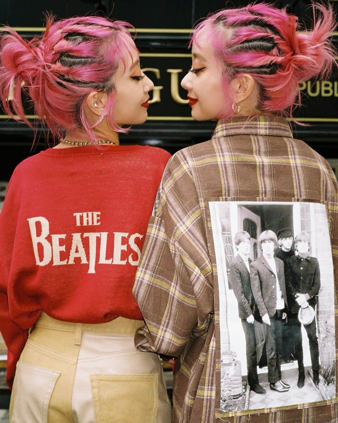 AMIさんのインスタグラム写真 - (AMIInstagram)「Special Collection❤️  The Beatles × jouetie @jouetie_official   全8型全て可愛く出来上がりました🎉 本日まで受注受け付けております🥳  #jouetie」8月19日 13時19分 - amixxamiaya