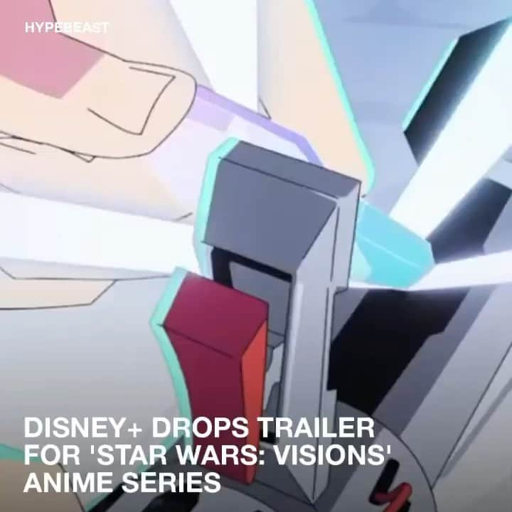 コヤマシゲトのインスタグラム：「#repost @hypebeast via @PhotoAroundApp  #hypeAF: @disneyplus has just unveiled the trailer for its upcoming ‘@starwars: Visions’ anime series. “Lucasfilm is partnering with seven of the most talented anime studios in Japan to bring their signature style and unique vision of the Star Wars galaxy to this inspired new series,” The series is set to premiere on September 22.⁠」