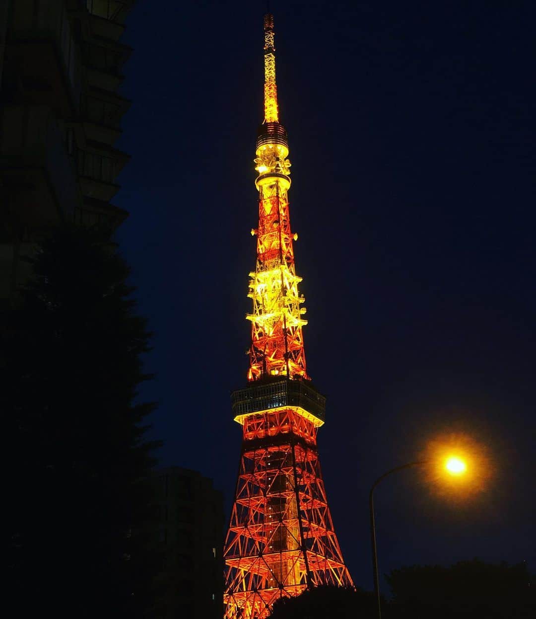 佐々木ほのかさんのインスタグラム写真 - (佐々木ほのかInstagram)「今日の東京タワーは綺麗でした🤩✨ #東京タワー #夜景」8月19日 21時29分 - honoka_sasaki_uug2ki
