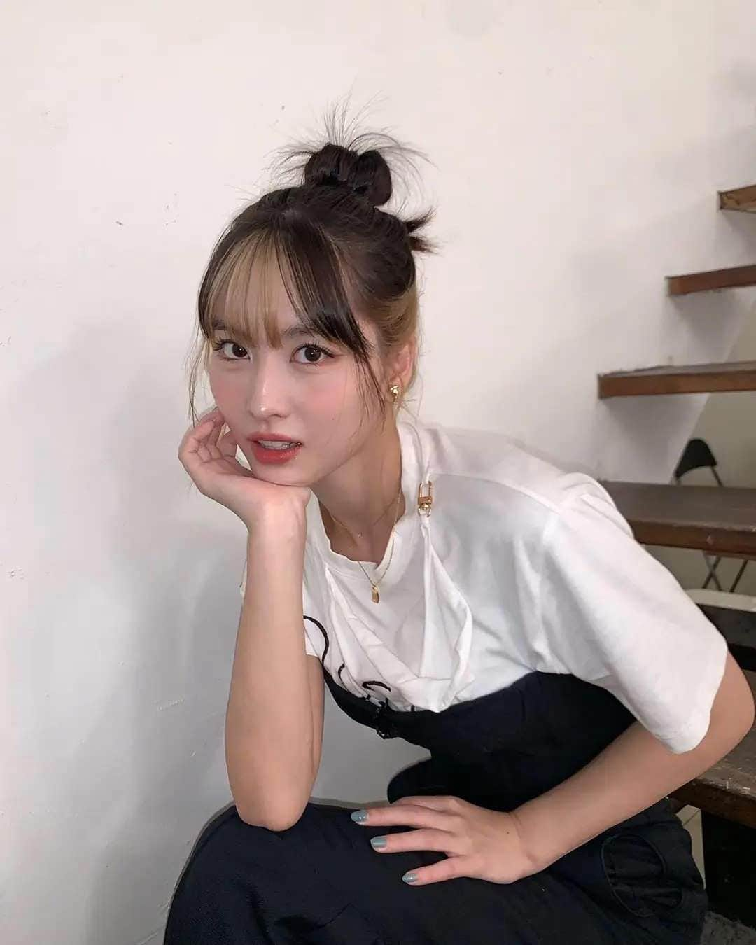 モモさんのインスタグラム写真 - (モモInstagram)「so pretty 🤍🤍🤍 -  #MOMO #트와이스 #모모 #平井もも #もも #TWICE」8月19日 21時56分 - momojype