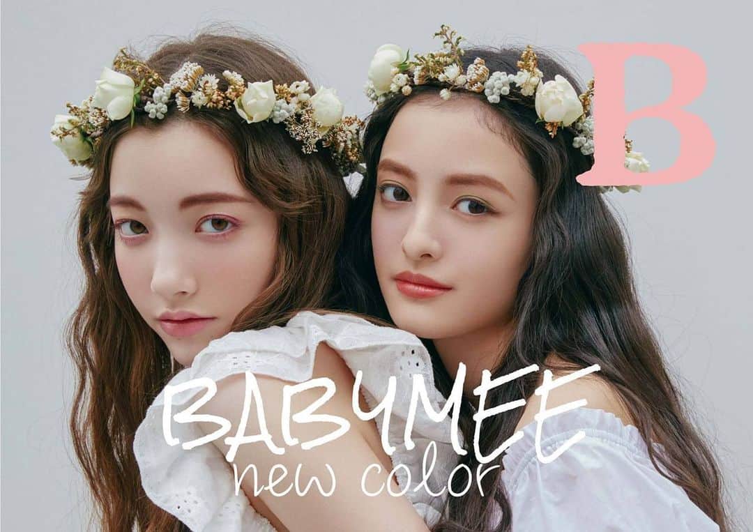 のインスタグラム：「お知らせ  BABYMEEの新作イメージモデルを させていただきました🌷  素敵な新作が仲間入りしたようなので ぜひチェックして下さいね ホームページも見てね☺️」