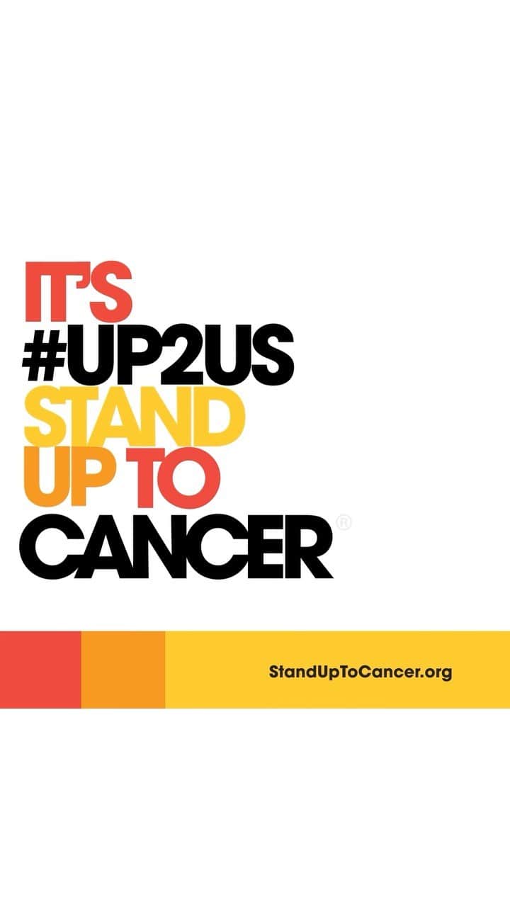 のインスタグラム：「1 in 2 men & 1 in 3 women in the US will be diagnosed with cancer in their lifetimes. I’m joining Stand Up To Cancer to share the story of one of those cancer patients and spread the message about the importance of cancer research. When we Stand Up together, we have the power to save more lives. It’s #Up2Us to #StandUpToCancer.   Watch the inspiring story of Joe Vega, and learn more about @SU2C’s mission to make a world where every person diagnosed with cancer becomes a long-term survivor during their televised show this Saturday, August 21st at 8pm ET/PT and 7pm CT. StandUpToCancer.org」