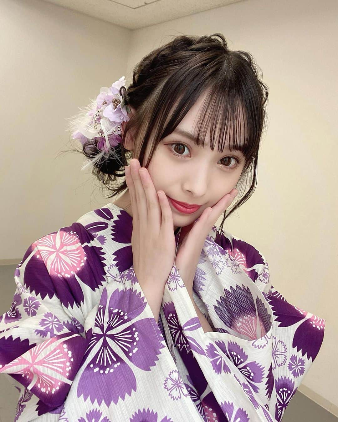 梅山恋和さんのインスタグラム写真 - (梅山恋和Instagram)「. . .  浴衣♡  花火したいな〜ꪔ̤̮  . . .  #浴衣#557#おもち映え」8月20日 20時00分 - cocona_umeyama