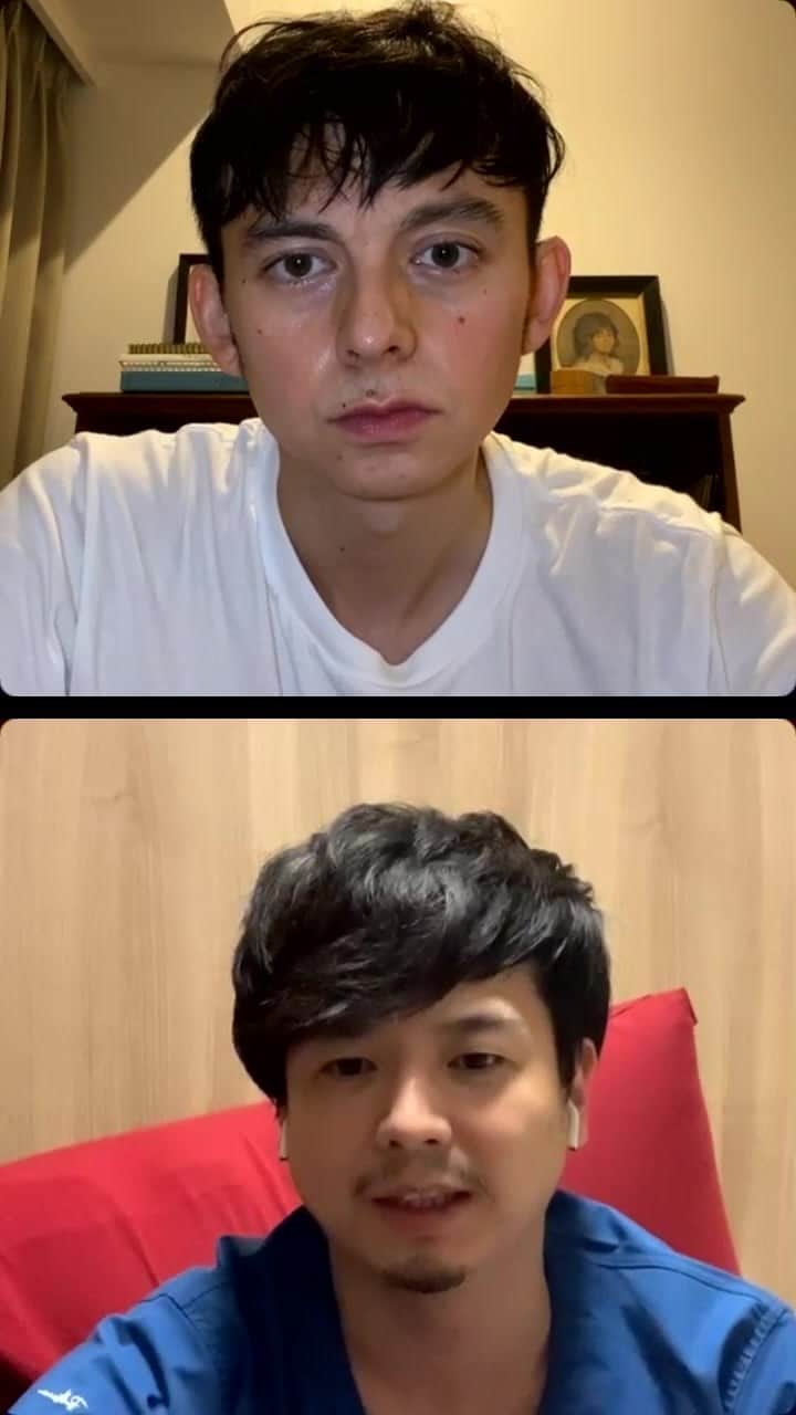 ハリー杉山のインスタグラム：「救急科専門医のさく先生とコロナの今を話しました。  急増している新規感染者数。  デルタ株の感染力。  一ヶ月前と比べて11倍になった全国の自宅療養者。  ワクチン。ワクチンの副反応。  マスクの重要性。  現場の言葉を皆さんに是非、 少しでも参考になりますように。  #新型コロナ  @doctor.saku」