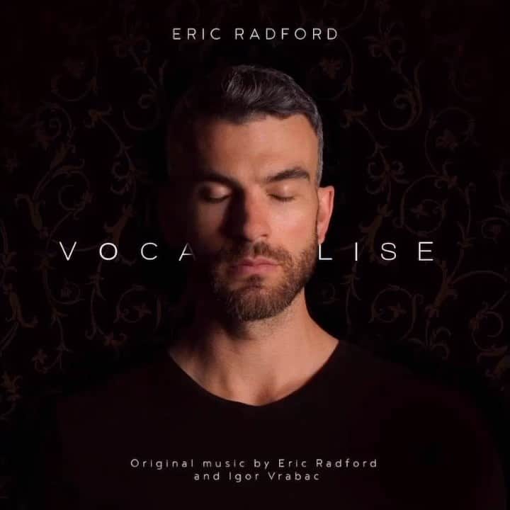 エリック・ラドフォードのインスタグラム：「Today you can listen to ‘Vocalise’ on all streaming platforms!  (Click the link in my bio)  This piece is actually the 3rd movement in a concertino and the incredible voice you hear belongs to @iamardenalfonso .   I can’t thank Igor Vrabac and Arden enough for sending this piece into the stratosphere! 🚀 🎶   Photo and Art Direction by @jessyderoche and @vallevain   #music #newmusic #vocalise #ardenalfonso #akashikrekords #piano #opera #newalbum」