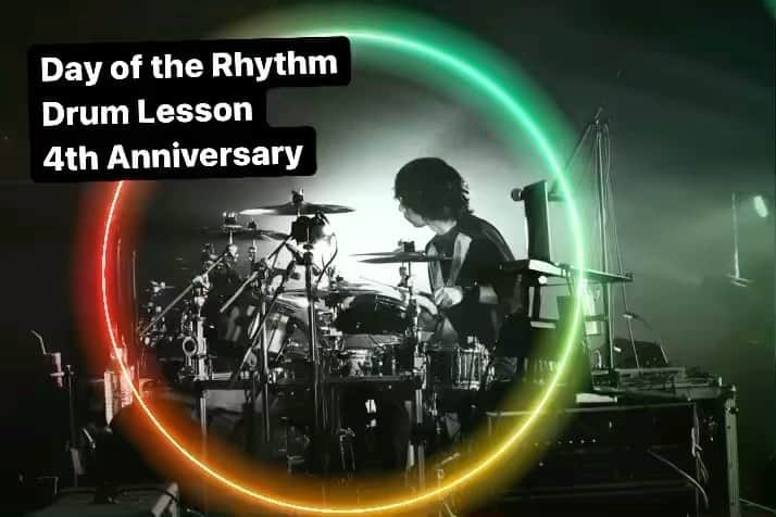 大喜多崇規のインスタグラム：「［Day of the Rhythm］マンツーマンドラムレッスン ↓ 10月の日程UPしました。  http://blog.livedoor.jp/dayoftherhythm/  #dayoftherhythm #大喜多崇規」