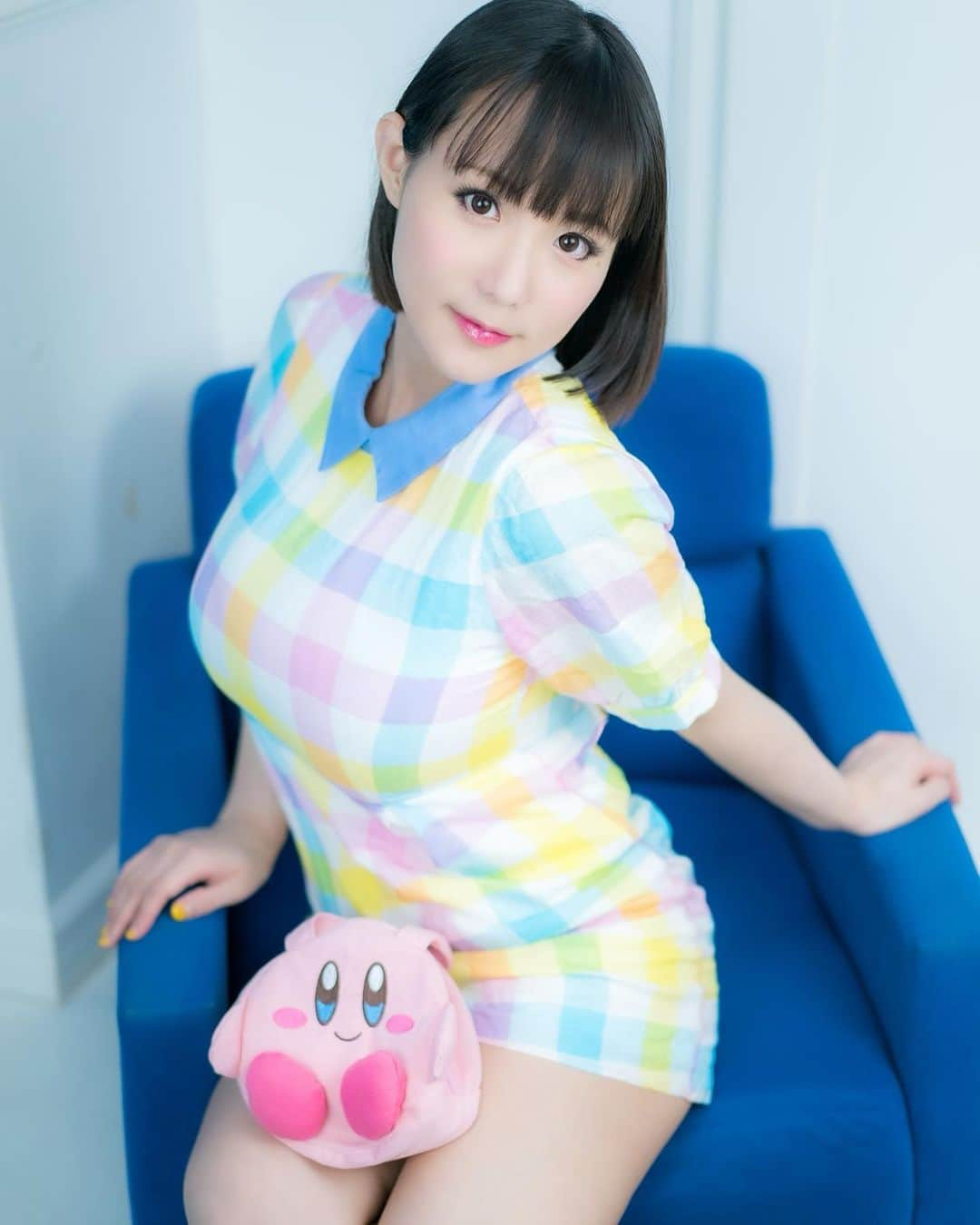 澁谷果歩さんのインスタグラム写真 - (澁谷果歩Instagram)「Going out with Kirby💗  カービィとお出掛け( つ╹◡╹ )つ」9月15日 20時37分 - shibukaho