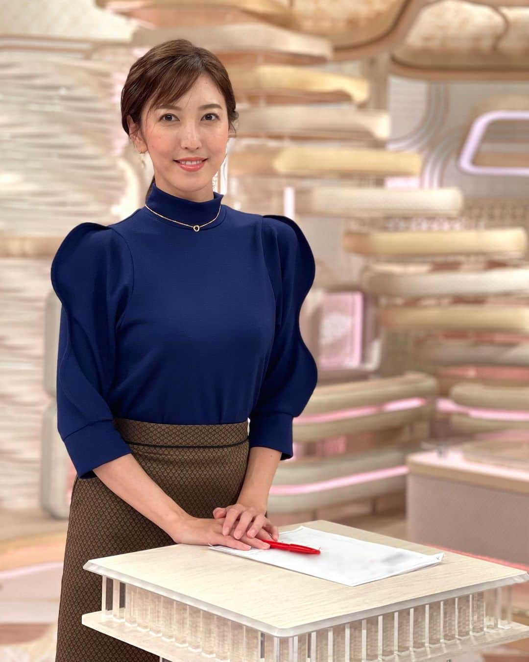 フジテレビアナウンサー 鈴木唯 直筆サインボール 女子アナ 井上清華 三田友梨佳 フジテレビ「THE NEWS α」さんのインスタグラム写真 - (フジ