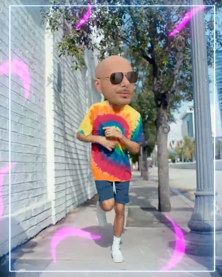 ピットブルのインスタグラム：「The official video for #IFEELGOOD ft. @itsanthonywatts & @djws is live now on @YouTube.  Dale! Link in bio. @mr305inc」
