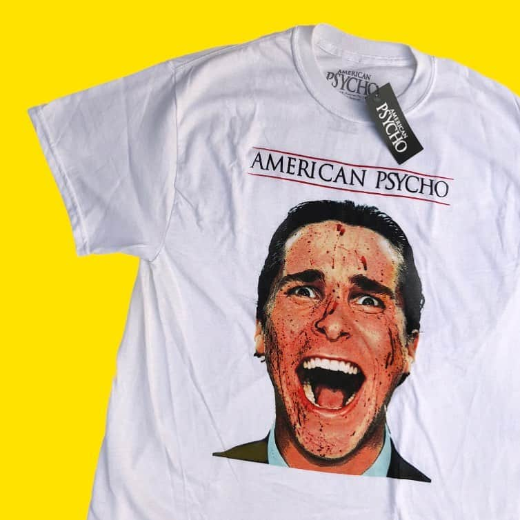 おもちゃやSPIRALさんのインスタグラム写真 - (おもちゃやSPIRALInstagram)「American Psycho Tee入荷しました！ サイズM.L.XLあります！ 5000yen+tax🦇」9月16日 17時01分 - spiral_toy