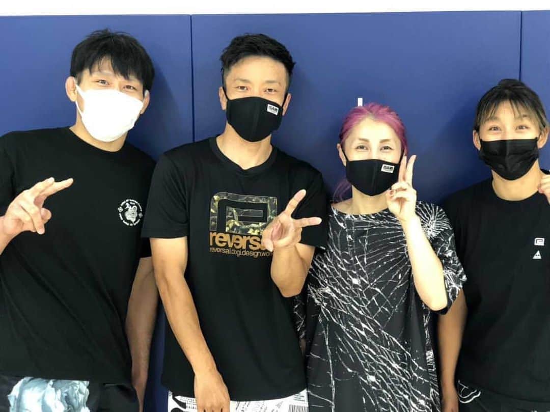 杉山しずかのインスタグラム：「with @inception_himeji  @inception_naoki  @ktarodojo  @united_gym_tokyo  @rvddw_tokyo」