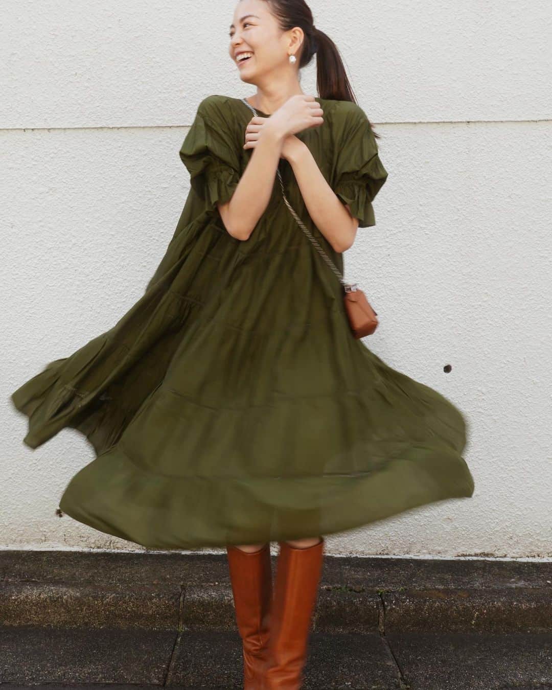 矢野未希子さんのインスタグラム写真 - (矢野未希子Instagram)「秋色。  こっくり🌳🌰  お洋服の色から秋を取り入れて✨」9月16日 19時29分 - mikko1104