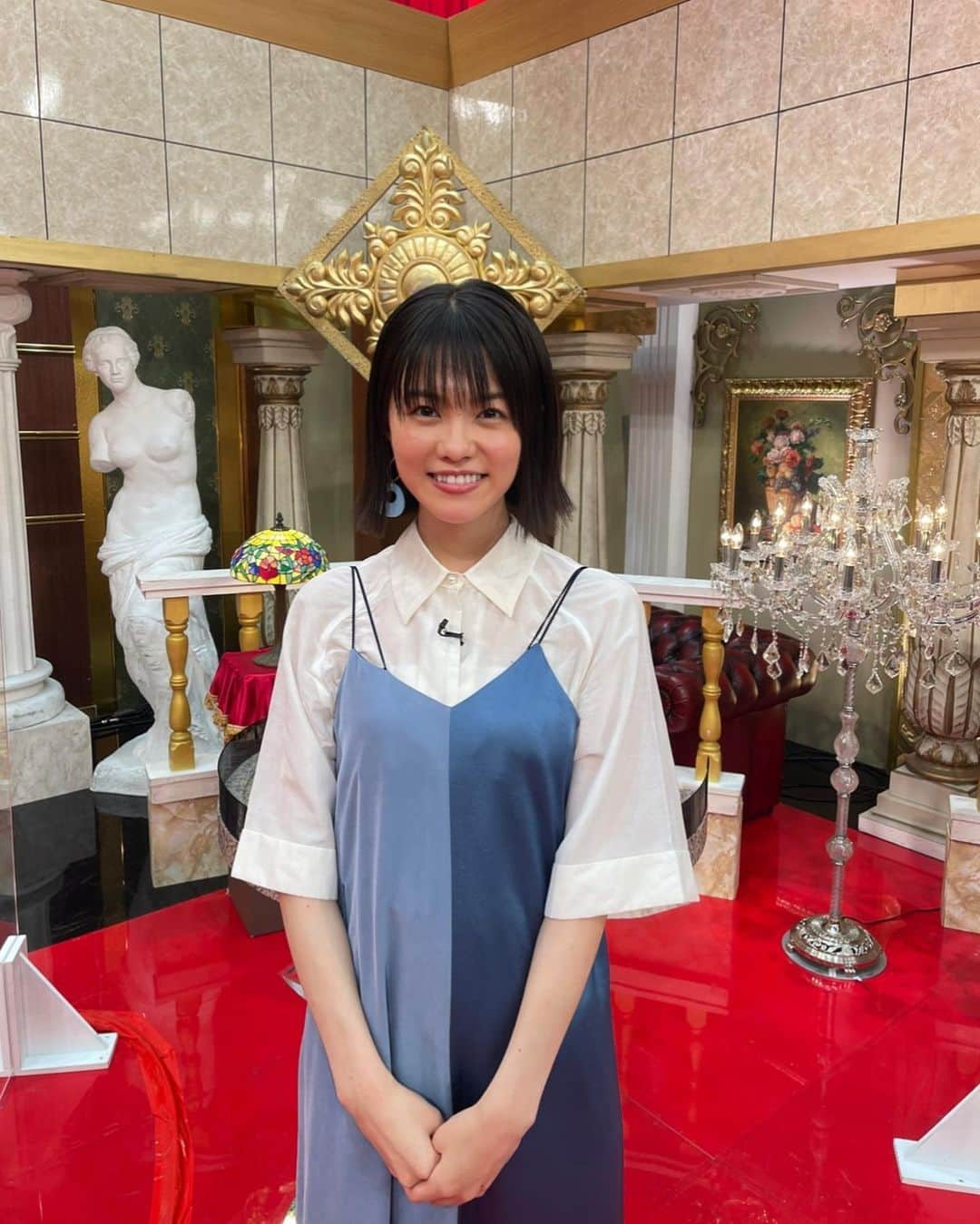 志田彩良のインスタグラム：「📢 9月23日(木)19時〜放送の 「ぐるぐるナインティーナイン」2時間SP "ダレダレ？コスプレショー"に出演します🧚🏻‍♂️  いつもテレビ越しに予想しながら観ていたので 参戦できて嬉しかったです〜！  皆さんも是非予想しながらご覧下さい🤔」