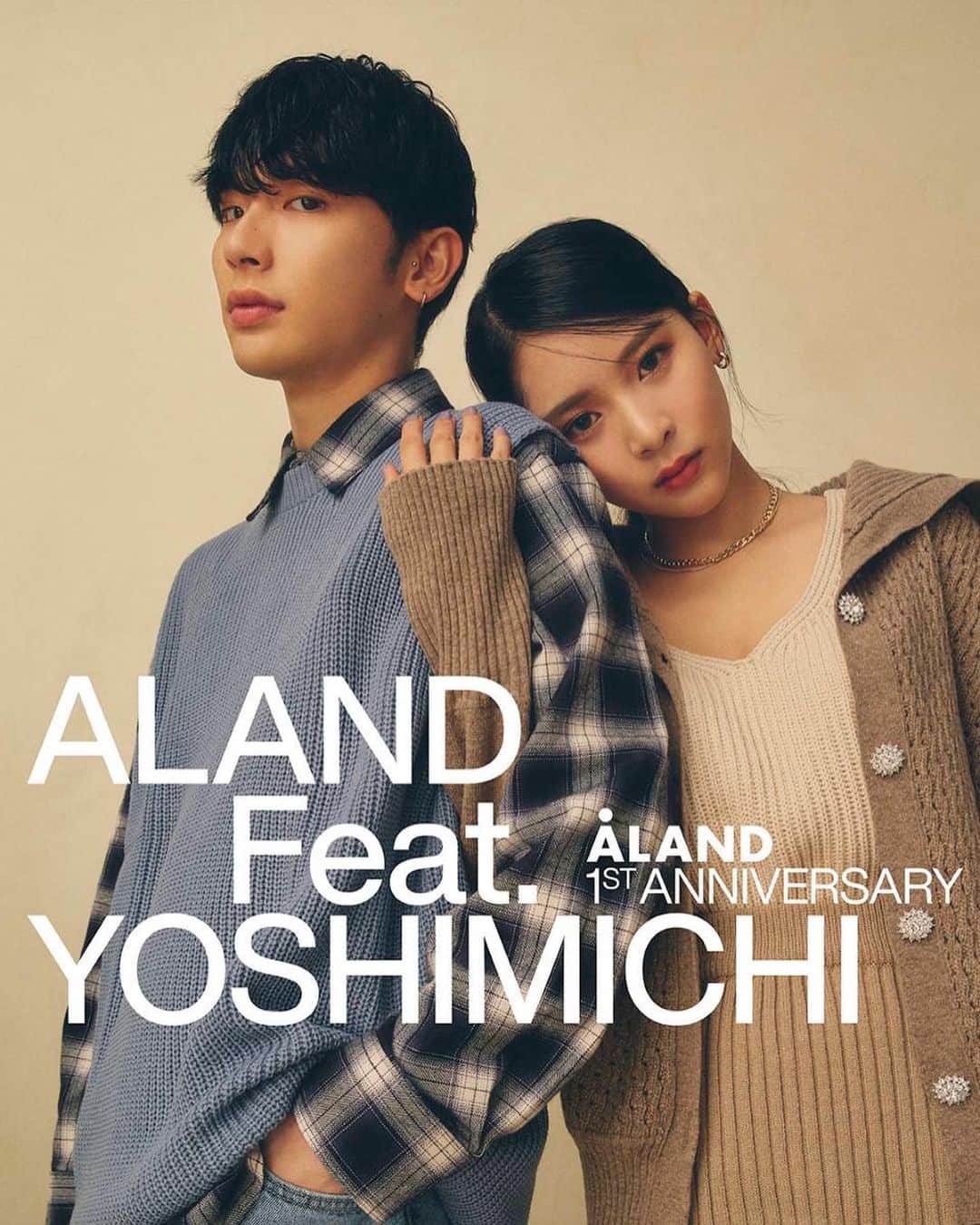 ミチさんのインスタグラム写真 - (ミチInstagram)「ALANDの日本上陸1周年キャンペーンのイメージモデルをさせて頂くことになりました♡ よしあきと二人でアンバサダーをさせて頂いています♡ 沢山の企画があるので、@aland_jp　をチェックして楽しみにしていてくださいね♡ #ALAND日本上陸_1st　#Promotion」9月17日 20時36分 - mi0306chi