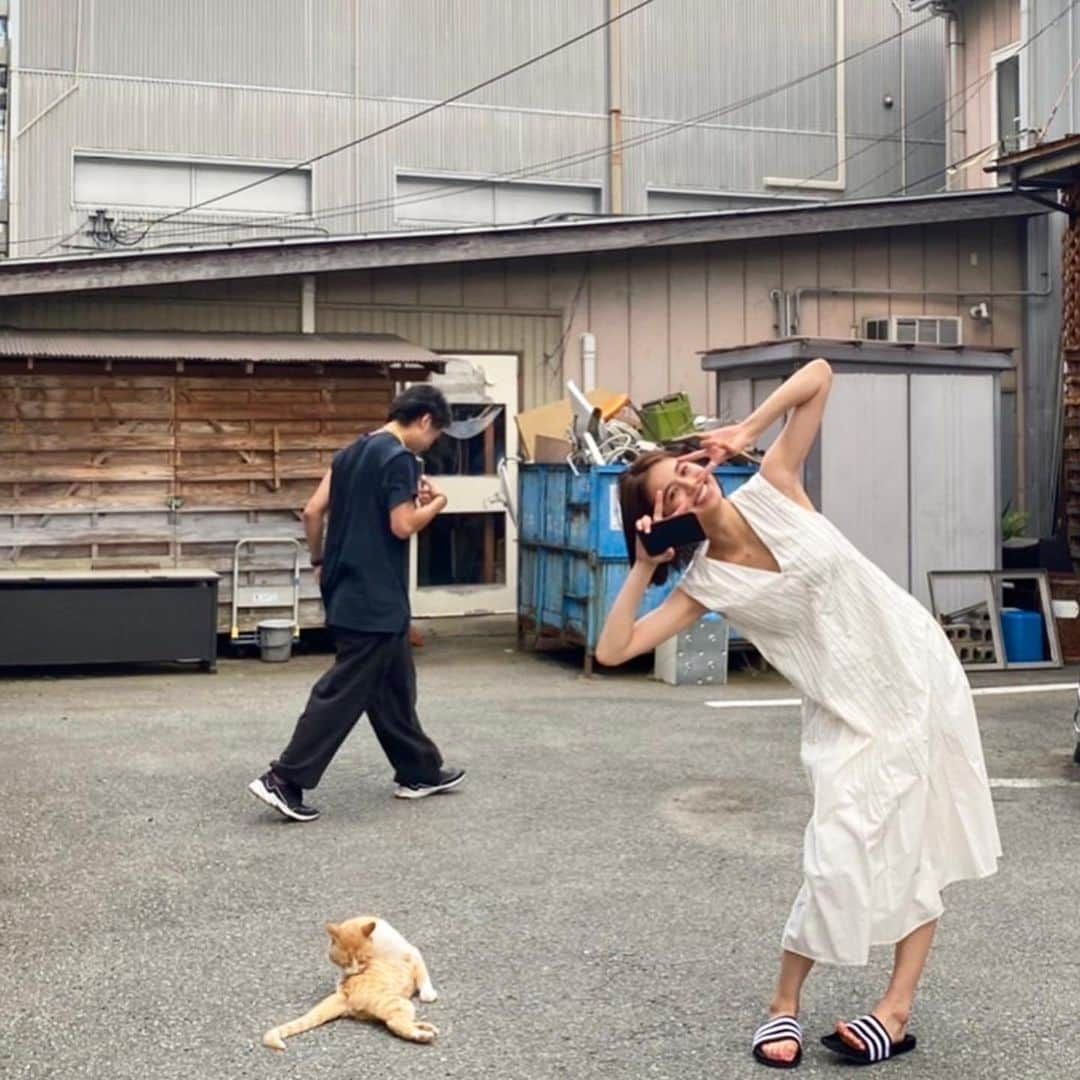 佐藤晴美さんのインスタグラム写真 - (佐藤晴美Instagram)「アナザースカイ見ていただいた皆様、 ありがとうございました😊 (コメントくださった皆様上げ直しすみません💦)  ここで、せっかくなので ロケのオフショットを💓  1.2.3枚目 ここが私のアナザースカイ山形！🏔  4枚目 通っていたスタジオの今の生徒さん達がロケの終盤に偶然スタジオにいらっしゃったので、みなさんと📷🤍 元気でキラキラしてて眩しくて可愛かったです🥺  5枚目 実はハウスも習っていたのですが、 当時教えてくれていたカズエイ先生とも偶然会えましたので✨ カメラから逃げる逃げる！😂 この日もレッスン前に外で汗だくで練習してました！！約13年くらい経ちますが全く変わらぬスタイル、尊敬です。 猫もいるよ。  6枚目 mako先生、ともこ先生、マユ(友達)とインタビュー後に📷🤍 あたたかい場所☺️離れてるけど、いつもみんなの健康を心から祈ってまーす💚  7.8枚目 街中でお会いしたファンの方が働いていたジェラート屋さんに立ち寄らせていただきました💓お米のジェラート。  9枚目 大好きな『いわい』のどんどん焼き。 たまらんです。  10枚目 お母さんの餃子を食べた部屋の縁側が気持ちよかったのでした🥟(あづま荘)  以上です！ 長々と失礼いたしました！😂  山形いいところなのですっ♪  よーし、また頑張るぞっ😊」9月17日 14時02分 - sato_harumi__official