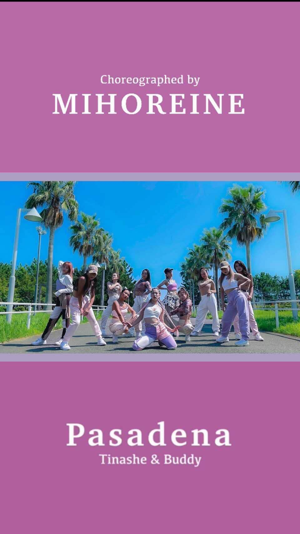 田尻恭香のインスタグラム：「■Direction / Choreography @_mihoreine_   ■Dancer @yuri_s_0507  @kyoka828  @saecan1125  @yuka_saito___  @usaaaa74  @_maixoxornb_  @airimuuran  @haruna_kawai79  @_ayaka0825  @m_w_twins   ---------------------- ■Videography @dori_212 @dorian_to_paella   ■Edit / Making Video @demii__13   ■Making Video / Assistant @mizuki.139t @need__some__help__   ■Supported by @a_ka_ney   ■Special Thanks @chami.1028」