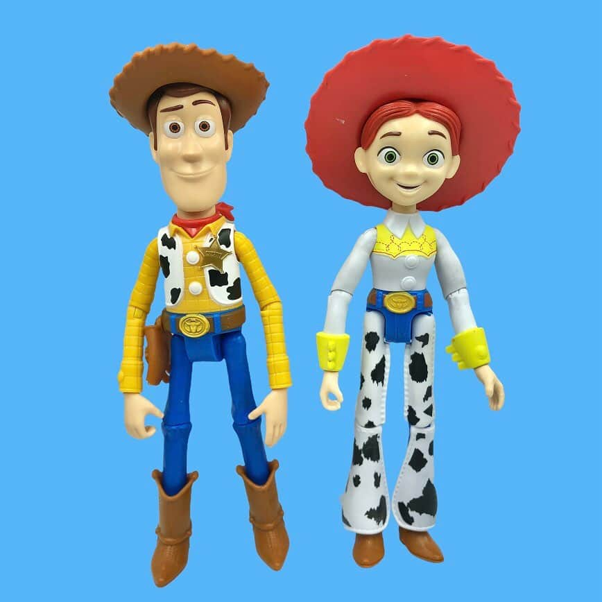 おもちゃやSPIRALさんのインスタグラム写真 - (おもちゃやSPIRALInstagram)「Toy Story Woody&Jessie Figure入荷しました！ 3000yen+tax（each）🎉」9月18日 13時39分 - spiral_toy