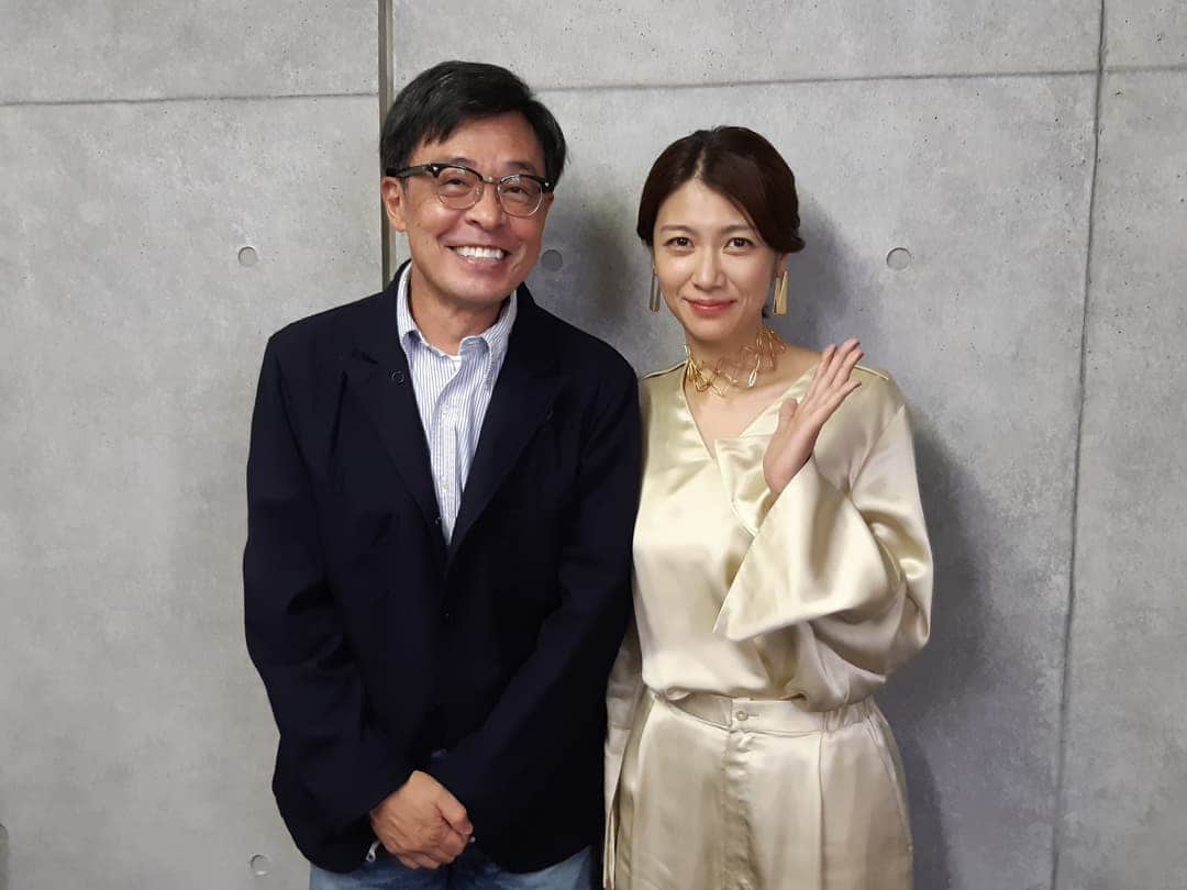 光石研のインスタグラム：「本日は映画「#由宇子の天秤 」(#春本雄二郎 監督作)舞台挨拶でした。  是非、感想お聞かせ下さいね👂  写真は親子役が続く、#瀧内公美 さんと。  是非劇場でご覧下さい！  【by staff】」