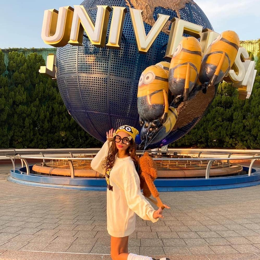 藤木そらさんのインスタグラム写真 - (藤木そらInstagram)「. .I love Universal Studios so much that I want to go there twice a year ✨💕 . . .ユニバのホラーナイトが始まりましたね🐒🐒🐒早く緊急事態解除して行けたらいいなぁ🤧🤧 . . .去年はホラーナイトがなかったけど今年はあるからめちゃくちゃ楽しみだなぁ❤️❤️❤️ . . .今年もミニオンとお散歩しなきゃなぁ(*✪ω✪*)☘️🎶💞 . .2021年はなにをしようかワクワクが止まらなぁぁい💟💟 . . . .ただいま撮影で福岡だょ✨明日は朝早いから頑張ろっ😳‼️🤟 . . . . . . . . . . . .#ホラーナイト #ミニオンコーデ  #ミニオン #ユニバコーデ  #ユニバ写真部  #ユニバ好きと繋がりたい  #minions  #usjファン  #usjコーデ  #コスプレ #コスプレイヤー  #cosplayer  #usjハロウィン  #ミニオン大好き #ユニバフォトスポット」9月18日 20時48分 - sorafujiki