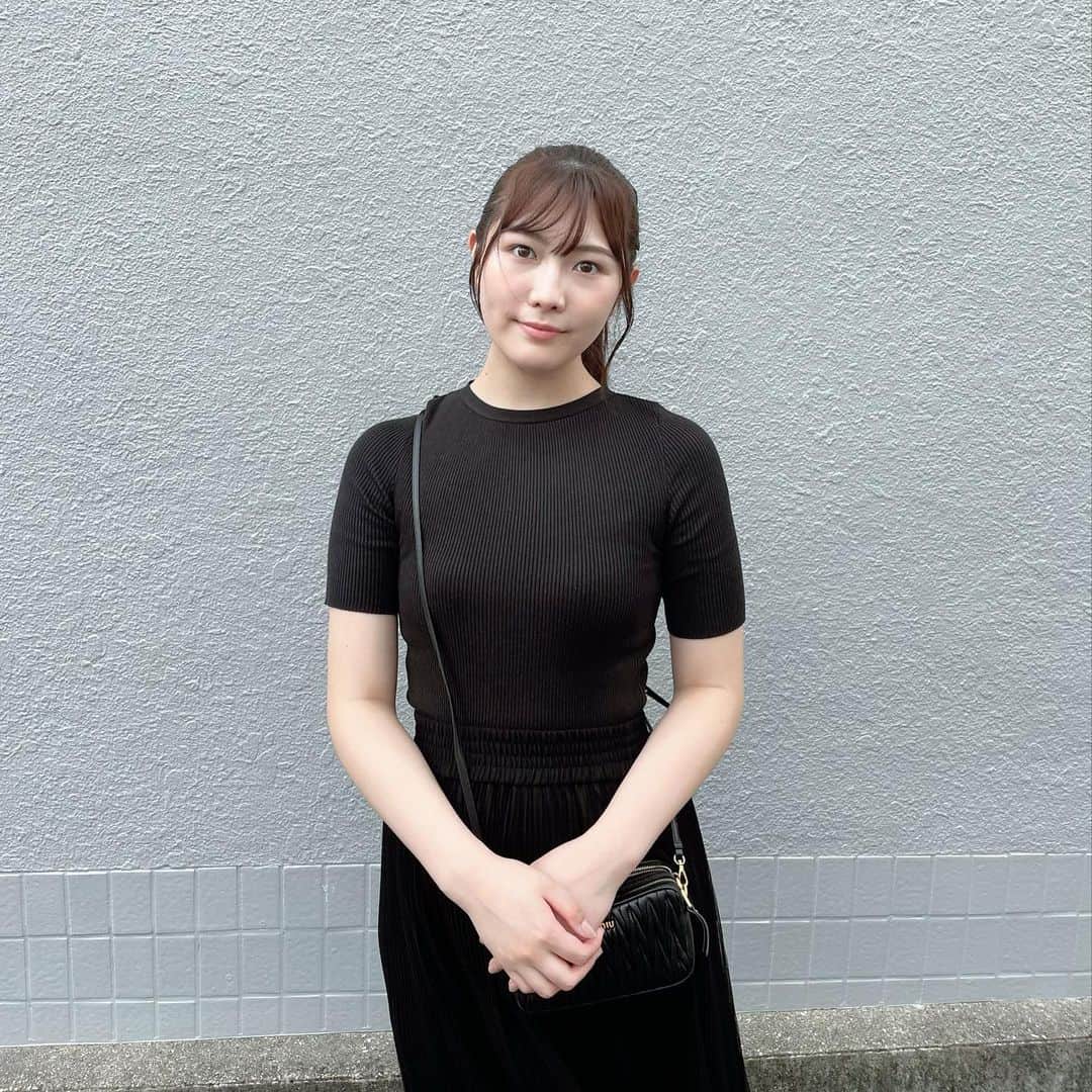 横島亜衿さんのインスタグラム写真 - (横島亜衿Instagram)「とっても可愛いスカートを履いていた日☺️🤍 美味しいシェイクも飲んでしあわせ〜」8月25日 23時40分 - _aeri_yokoshima