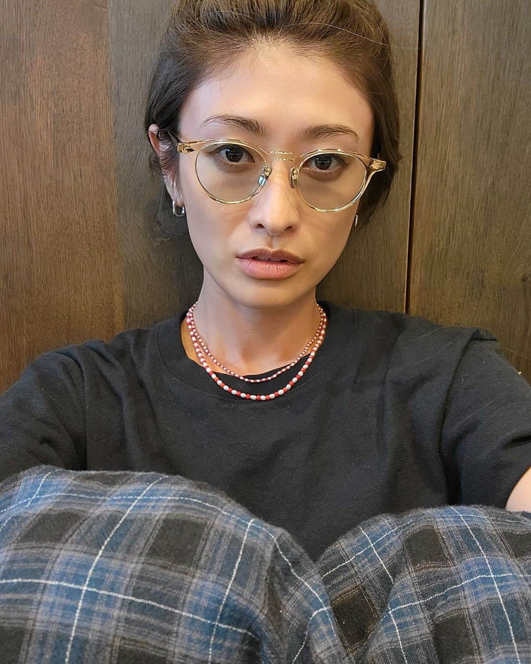 のインスタグラム：「頂いちゃった 最近お気に入りの サングラス🕶️❗  レンズの色が薄くて 良い感じ❤️  日本人の骨格に合うように出来ているので めちゃくちゃかけやすいです♡♡♡  @nochinooptical   #サングラス #nochino」