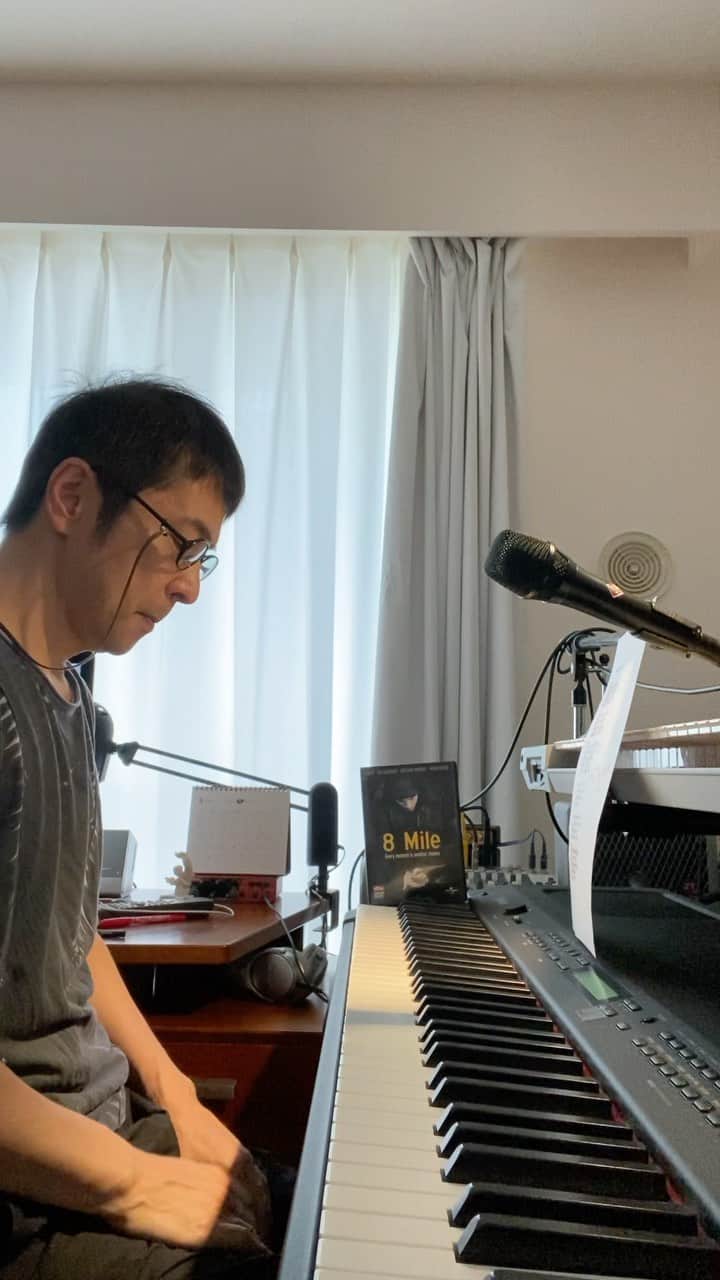 徳永英明のインスタグラム：「詩曲　さだまさし 編曲　坂本昌之  あと一曲 明日中か来週か 分からないです」