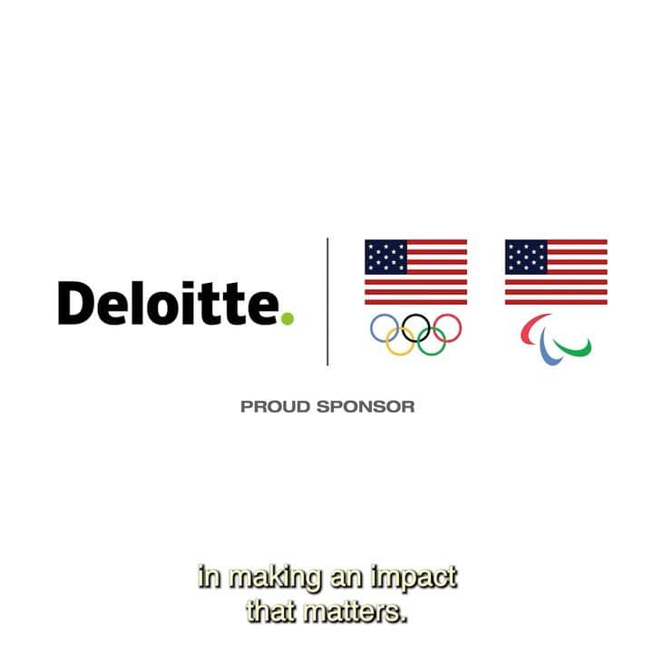 カリッサ・ムーアのインスタグラム：「Proud to represent @Deloitte and their commitment to making an impact that matters #TeamDeloitte @teamusa」